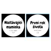 Set pro nastávající maminku | Typ: Černobílá (unisex)