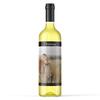 Bílé víno s vlastní etiketou