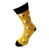 Pánské ponožky Piva na žlutej | Velikost: 40-43 | Žlutá