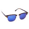 Leopard brýle Kašmir Clubmaster CB05 - modrá zrcadlová skla | Balení: Bez krabičky