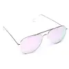 Bronzové brýle Kašmir Pilot Polarized PP01 - růžová zrcadlová skla | Balení: Bez krabičky