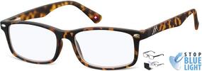 Brýle na počítač BLF73 | Velikost: 0,00 bez dioptrií | Hnědá