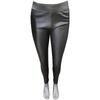 Zateplené thermo legínové kalhoty s kapsami XS-M | Velikost: XS | Černá