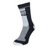 Ponožky MelCon Silver, antibakteriální, černo-bílé | Velikost: 35-38 | Černo-bílá