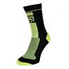 Ponožky MelCon Silver, antibakteriální, černo-fluo | Velikost: 35-38 | Černo-fluo