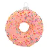Vánoční ozdoba - Donut, růžový