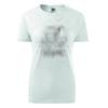 Dámské bílé tričko „Jsem knihomol“ | Velikost: XS | Bílá