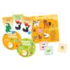 Happy Hoppy: Angličtina pro děti – komplet her, pracovní listy, dvoje kartičky a CD