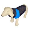 Černo-modrá bunda pro psa | Rozměr: 27 cm | Modrá