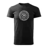 Pánské tričko Vegvisir | Velikost: S | Černá