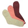 Dámské ponožky Alpaka (3 pack) | Velikost: 35-38 | Béžová, oranžová, červená
