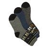 Pánské ponožky Alpaka se vzorem (3 pack) | Velikost: 40-43 | Šedá, modrá, tmavě šedá