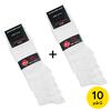 10 párů dámských zdravotních ponožek s volným lemem 12711 | Velikost: 35-38