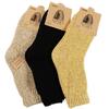 3 pack dámských ponožek alpaka | Béžová, žlutá, černá
