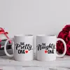 Sada hrnečků s podtácky Pretty-Naughty