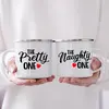 Sada plecháčků s podtácky Pretty-Naughty