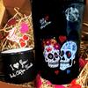 Dárkové balení kávy Los Muertos Be My Valentine s plecháčkem, Black edition | Typ: Zrnková