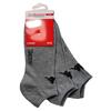Unisex kotníkové ponožky 3 pack - Kappa | Velikost: 39-42 | Šedá
