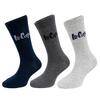 Dětské ponožky 3 pack - Lee Cooper | Velikost: 23-26 | Černá a šedá