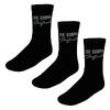 Unisex ponožky 3 pack - Lee Cooper | Velikost: 39-42 | Černá