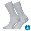 SCHOLL Ponožky dámské Soft COMFORT COTTON šedé - 2 páry v balení | Velikost: 39-42 | Šedá