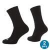 SCHOLL Ponožky pánské Soft COMFORT COTTON černé - 2 páry v balení | Velikost: 39-42 | Černá