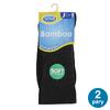 SCHOLL Ponožky pánské BAMBOO - 2 páry v balení | Velikost: 39-42 | Černá