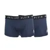 Boxerky Philipp Plein - 2x tmavě modrá | Rozměr: M