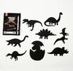 Vyškrabávací kartičky - dinosauři
