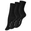Ponožky Yenita (bio bavlna, 3 páry) | Velikost: 35-38 | Černá
