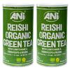 Zelený Reishi bio čaj s Lion’s Mane – Cordyceps, 2x 100 g