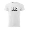 Pánské tričko Hory | Velikost: M | Bílá