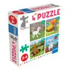 4 puzzle - myška