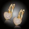 Pozlacené náušnice La Diamantina Valentine Gold