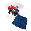 Chlapecké pyžamo s kraťasy a krátkým rukávem - Spider-Man | Velikost: 104 | Bílá/modrá