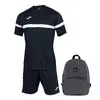 Sportovní set JOMA | Velikost: M | Černo-bílá