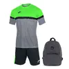 Sportovní set JOMA | Velikost: M | Šedá-fluor zelená