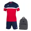 Sportovní set JOMA | Velikost: M | Červeno-modrá