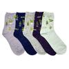 Dámské klasické ponožky 5 pack | Velikost: 35-39 | Vzor KAKTUS mix