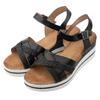Dámské odlehčené sandálky - Černé | Velikost: 36 | Černá