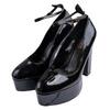 Černé extravagantní stylové módní boty | Velikost: 35 | Černá