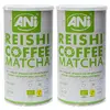 Matcha Reishi BIO instantní káva s Lions’s Mane – Cordyceps, 2x 100 g