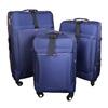 Sada 3 textilních kufrů 027 | Modrá