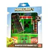 Set školních potřeby Minecraft: Green