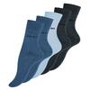 Dámské ponožky Comfort - 5 párů | Velikost: 35-38 | Modré tóny