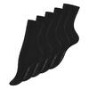 Dámské ponožky Comfort - 5 párů | Velikost: 35-38 | Černá