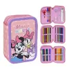 Školní trojdílné pouzdro Mickey Mouse: Minnie a Daisy