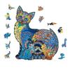 3D puzzle - kočka s koťaty | Velikost: Malá