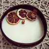 Přírodní sójová svíčka v kokosu 300 ml - citron