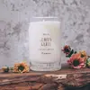 Sójová svíčka s bavlněným knotem Water - Lemon Grass, 80 g